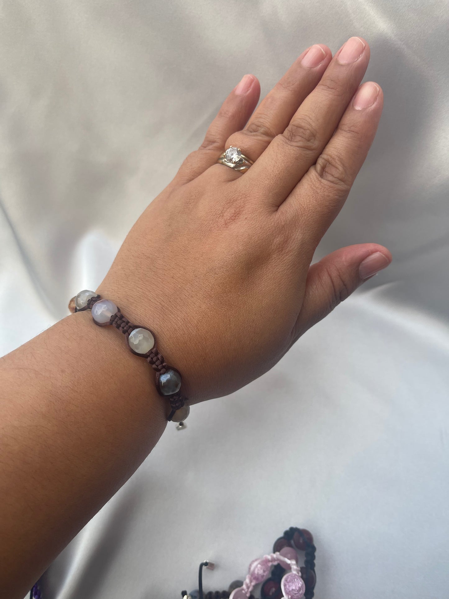 Neural Mix Agate Bracelet