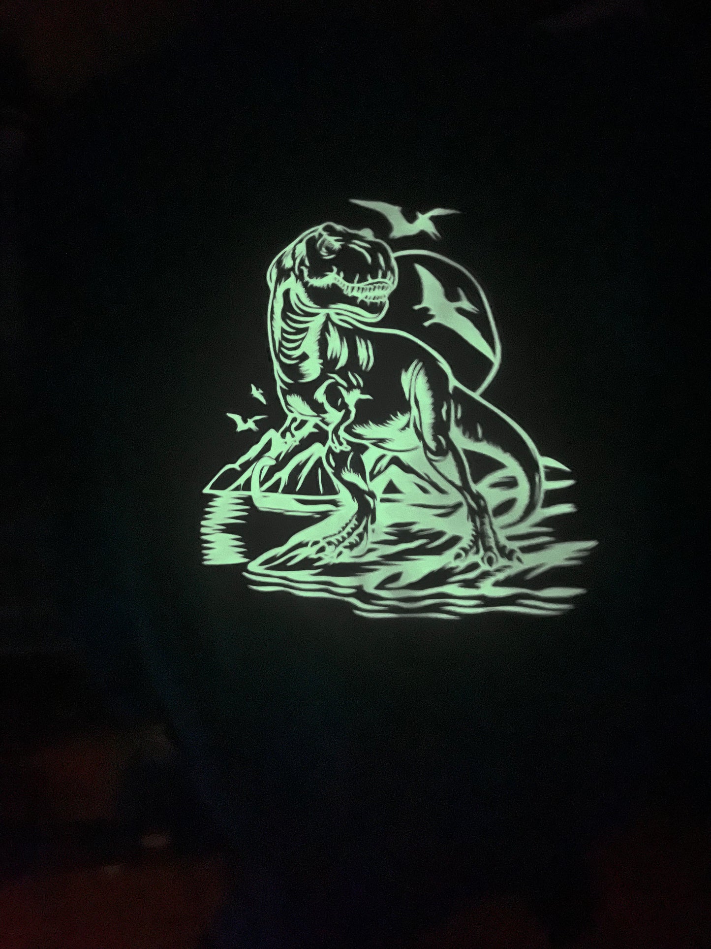 Glowing Dinosaur